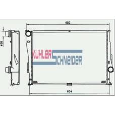 1419301 KUHLER SCHNEIDER Радиатор, охлаждение двигател