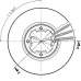 BDC3454 QUINTON HAZELL Тормозной диск