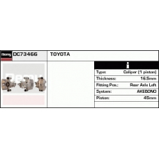 DC73466 DELCO REMY Тормозной суппорт