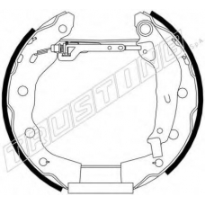 6252 TRUSTING Комплект тормозных колодок