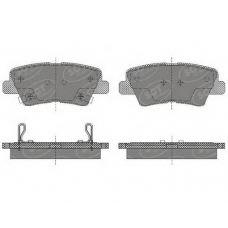 SP 629 PR SCT Комплект тормозных колодок, дисковый тормоз