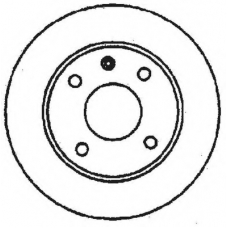 561178BC BENDIX Тормозной диск