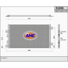 53266 AHE Конденсатор, кондиционер