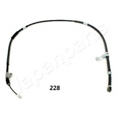 BC-228 JAPANPARTS Трос, стояночная тормозная система