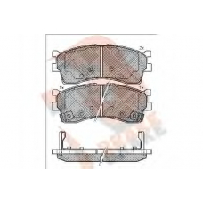 RB1610 R BRAKE Комплект тормозных колодок, дисковый тормоз