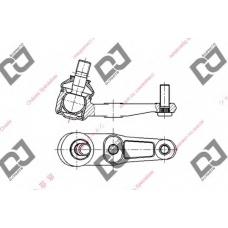 DB1050 DJ PARTS Несущий / направляющий шарнир