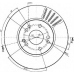 BSF4379 QUINTON HAZELL Тормозной диск