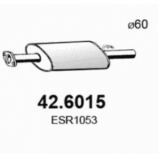 42.6015 ASSO Средний глушитель выхлопных газов