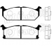 IBD-1804 IPS Parts Комплект тормозных колодок, дисковый тормоз