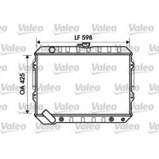 734809 VALEO Радиатор, охлаждение двигателя