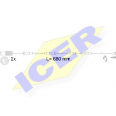 610606 E C ICER Сигнализатор, износ тормозных колодок
