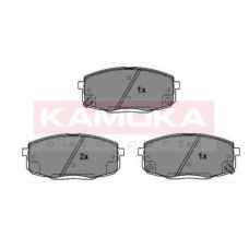 JQ101202 KAMOKA Комплект тормозных колодок, дисковый тормоз
