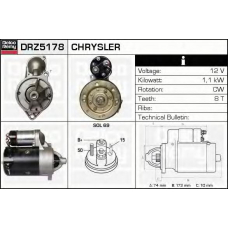DRZ5178 DELCO REMY Стартер