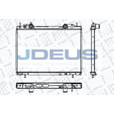 RA0110450 JDEUS Радиатор, охлаждение двигателя