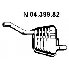 04.399.82 EBERSPACHER Глушитель выхлопных газов конечный