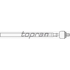 720 398 TOPRAN Осевой шарнир, рулевая тяга