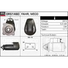 DRS1460 DELCO REMY Стартер