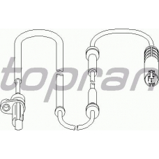500 982 TOPRAN Датчик, частота вращения колеса