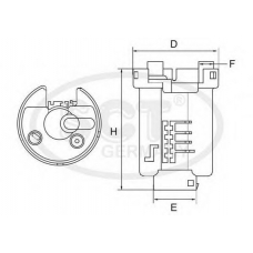 ST 6507 SCT Топливный фильтр