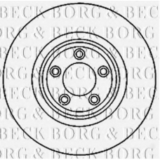 BBD5821S BORG & BECK Тормозной диск