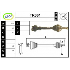 TR361 SERA Приводной вал