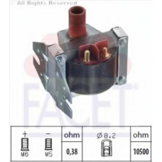 9.6078 FACET Катушка зажигания