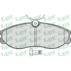 05P470 LPR Комплект тормозных колодок, дисковый тормоз