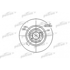 PBD2742 PATRON Тормозной диск