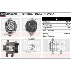 DRA0248 DELCO REMY Генератор