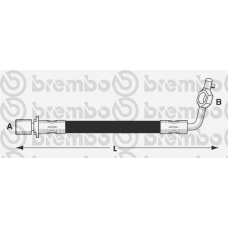 T 83 068 BREMBO Тормозной шланг