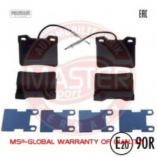 13046040142N-SET-MS MASTER-SPORT Комплект тормозных колодок, дисковый тормоз
