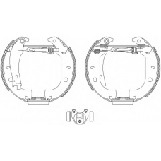 8DB 355 004-071 HELLA PAGID Комплект тормозных колодок