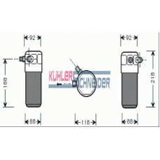 8924801 KUHLER SCHNEIDER Осушитель, кондиционер