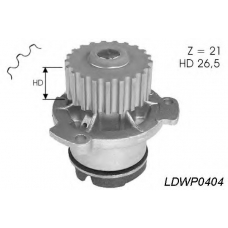 LDWP0404 TRW Водяной насос