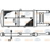 8MK 376 714-531 HELLA Радиатор, охлаждение двигателя