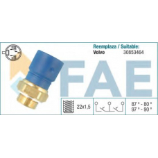 38245 FAE Термовыключатель, вентилятор радиатора