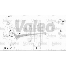 436638 VALEO Генератор