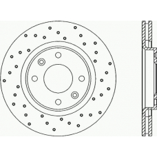 BDRS1901.25 OPEN PARTS Тормозной диск