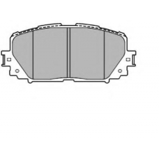 ADB01767 COMLINE Комплект тормозных колодок, дисковый тормоз