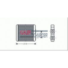 1690021 KUHLER SCHNEIDER Теплообменник, отопление салона