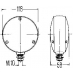2BA 003 022-811 HELLA Лампа указателя поворота