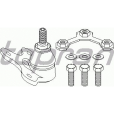 103 998 TOPRAN Несущий / направляющий шарнир