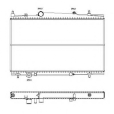 50441 NRF Радиатор, охлаждение двигателя