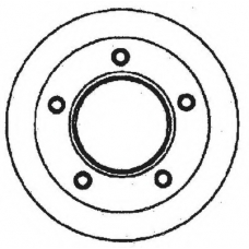 561577BC BENDIX Тормозной диск