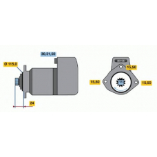 0 001 417 064 BOSCH Стартер