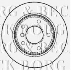 BBD4465 BORG & BECK Тормозной диск