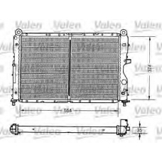 731159 VALEO Радиатор, охлаждение двигателя