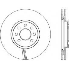 BDA2074.20 OPEN PARTS Тормозной диск