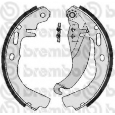 S 59 507 BREMBO Комплект тормозных колодок