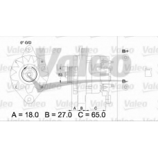 436645 VALEO Генератор